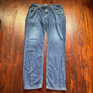 Tommy Bahama Jeans Mens 38x34 Standard Straight Leg Tencel Stretch Denim Coastal